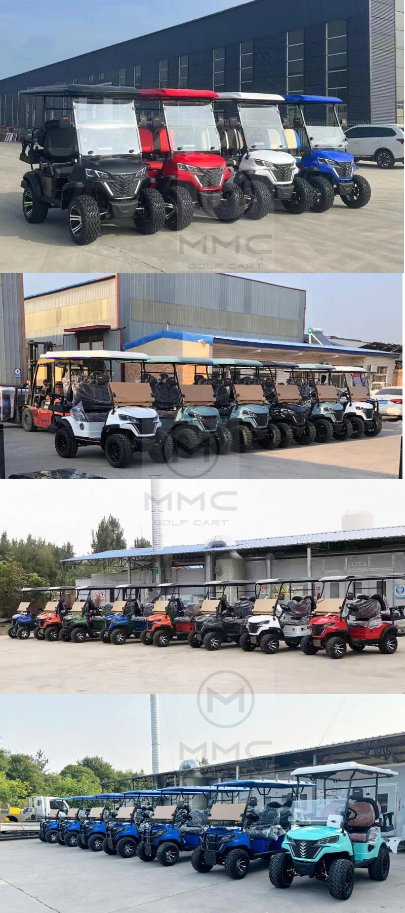 High Quality 4WD Electric Golf Cart with Lithium Battery Street Legal 4 Seater Off-Road Vehicle for Hunting And Golf Buggy 4x4