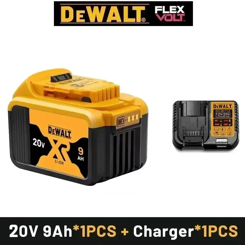 DeWalt 20V Replacement Battery – 2Ah, 5Ah, 6Ah & 9Ah Li-Ion | Compatible with DCB200, DCB205, DCD & DCF Series