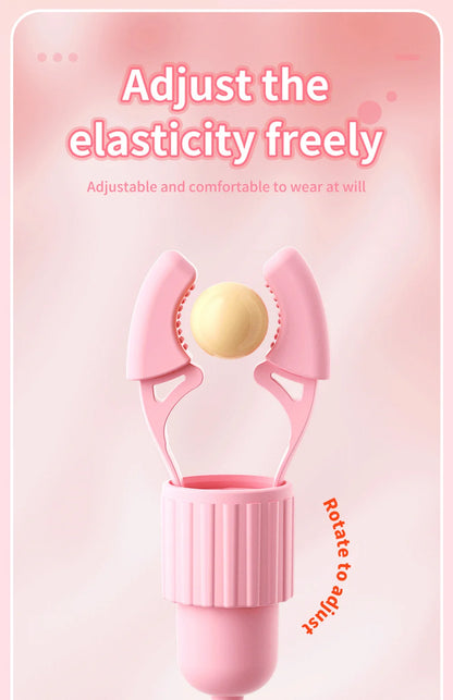 Vibrating Nipple Clamp Tongue Licking Sucking Vibrator For Women Breast Massage Labia Clitoris Clip Stimulation Massager Sex Toy