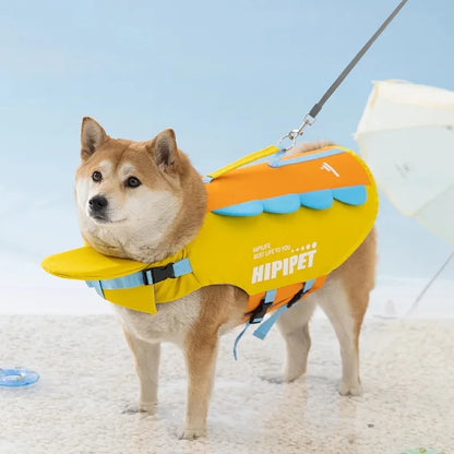 Dog Life Jacket Portable Summer Strong Buoyancy Dog Swimsuit Breathable Dog Coats and Jackets Quick Drying Pet Products