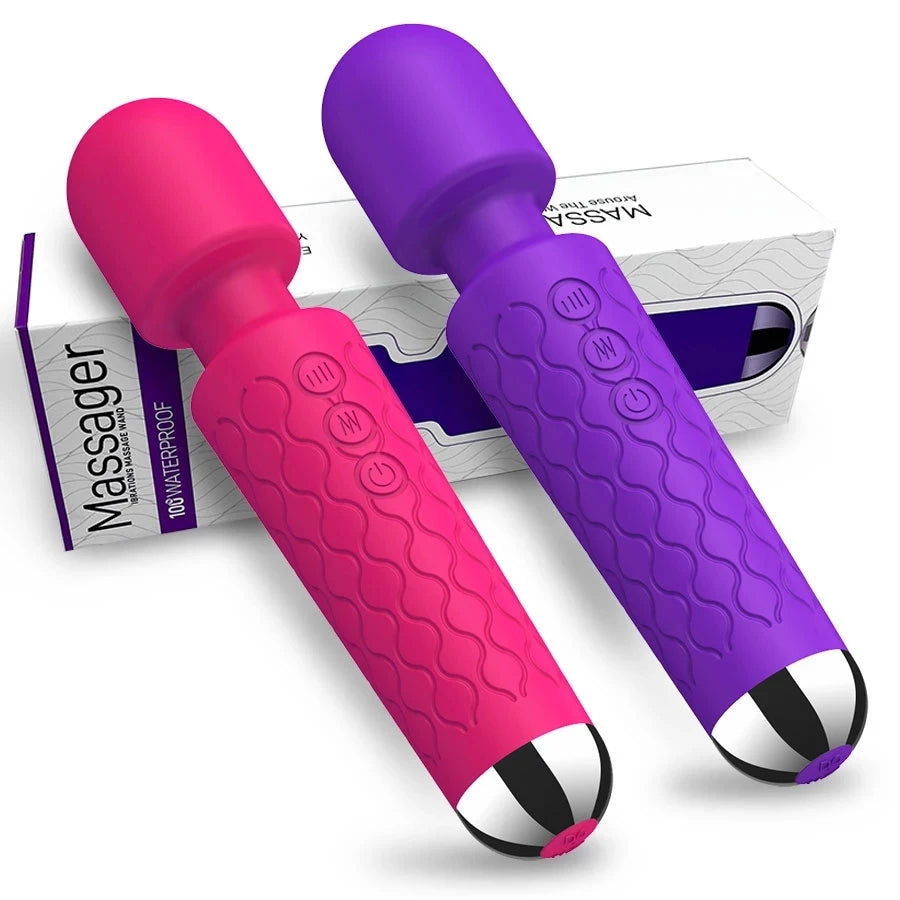 20 Speeds Powerful AV Vibrator Magic Wand Anal Clitoris Stimulator Sex Toys for Women G spot Massager Adult Female Sex Product