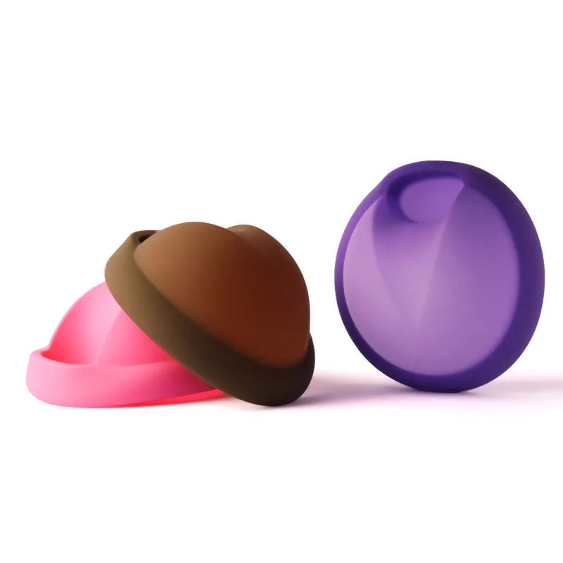 Soft Silicone Lady Cup Reusable certified Disc Accessories Disk With Storage bag Kit Women Health Care Feminine Hygiene