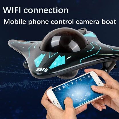 Boat Submarine with Camera Underwater 6CH Remote Control Wifi FPV Remote Control