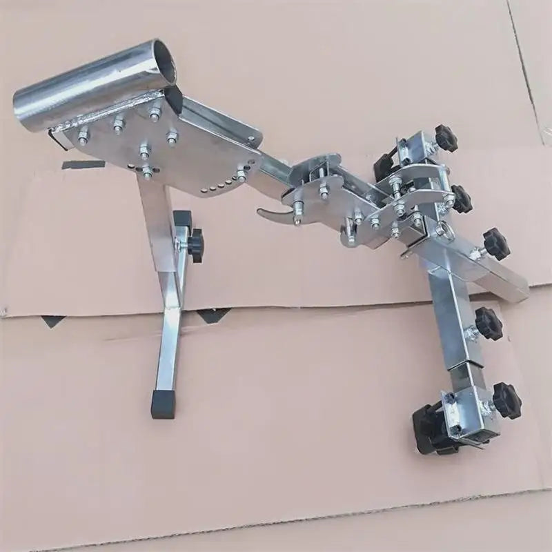 Disabled front wheelchair Stainless steel connector Electric vehicle head Traction bracket Upgraded double disc brake with code