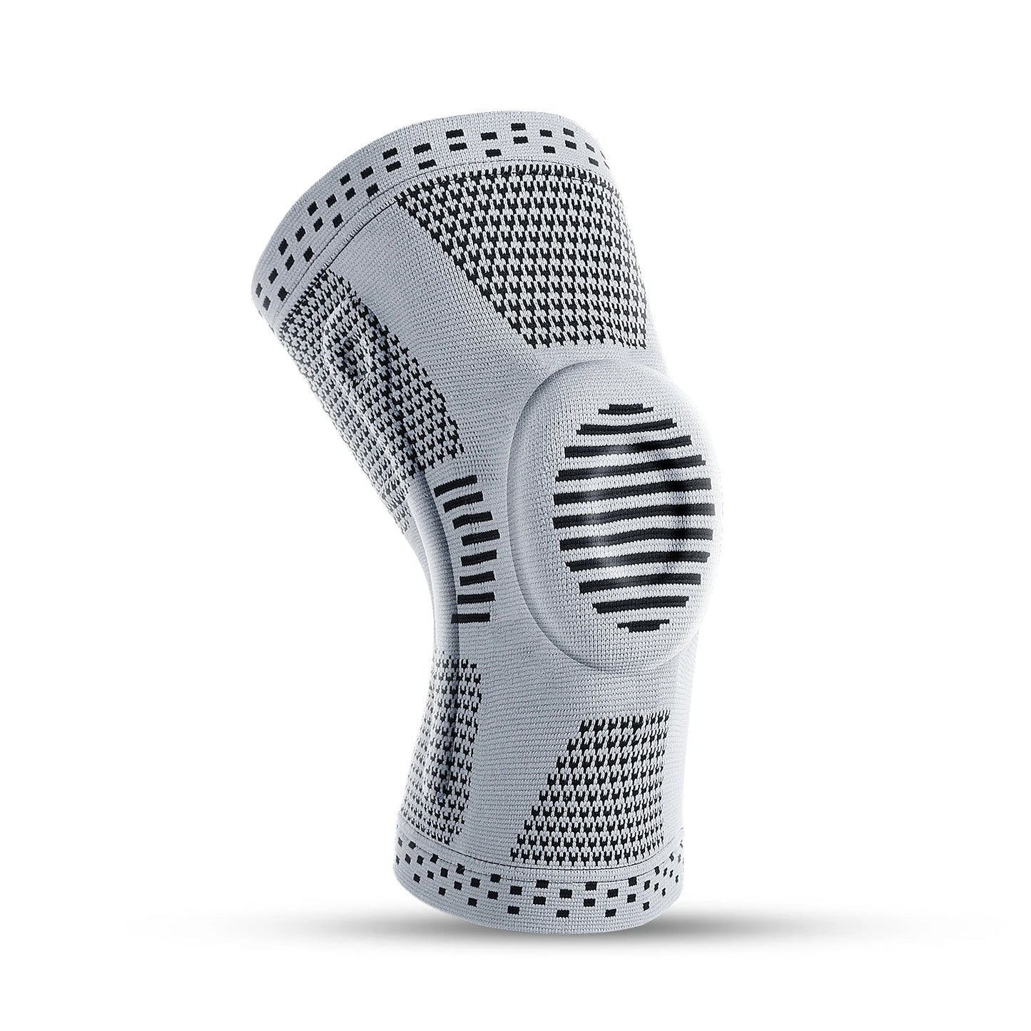 1/2 Piece Compression Knee Sleeve Silicone Protection Support Knee Pain Sport Pads Running Gym Arthritis Knee Workout Sports