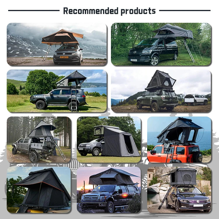 Rooftop Tent Abs Pc Universal Car Hard Roof Tent Box Sale Storage Car Box Camping Oem Aluminium Box Roof Top Tent