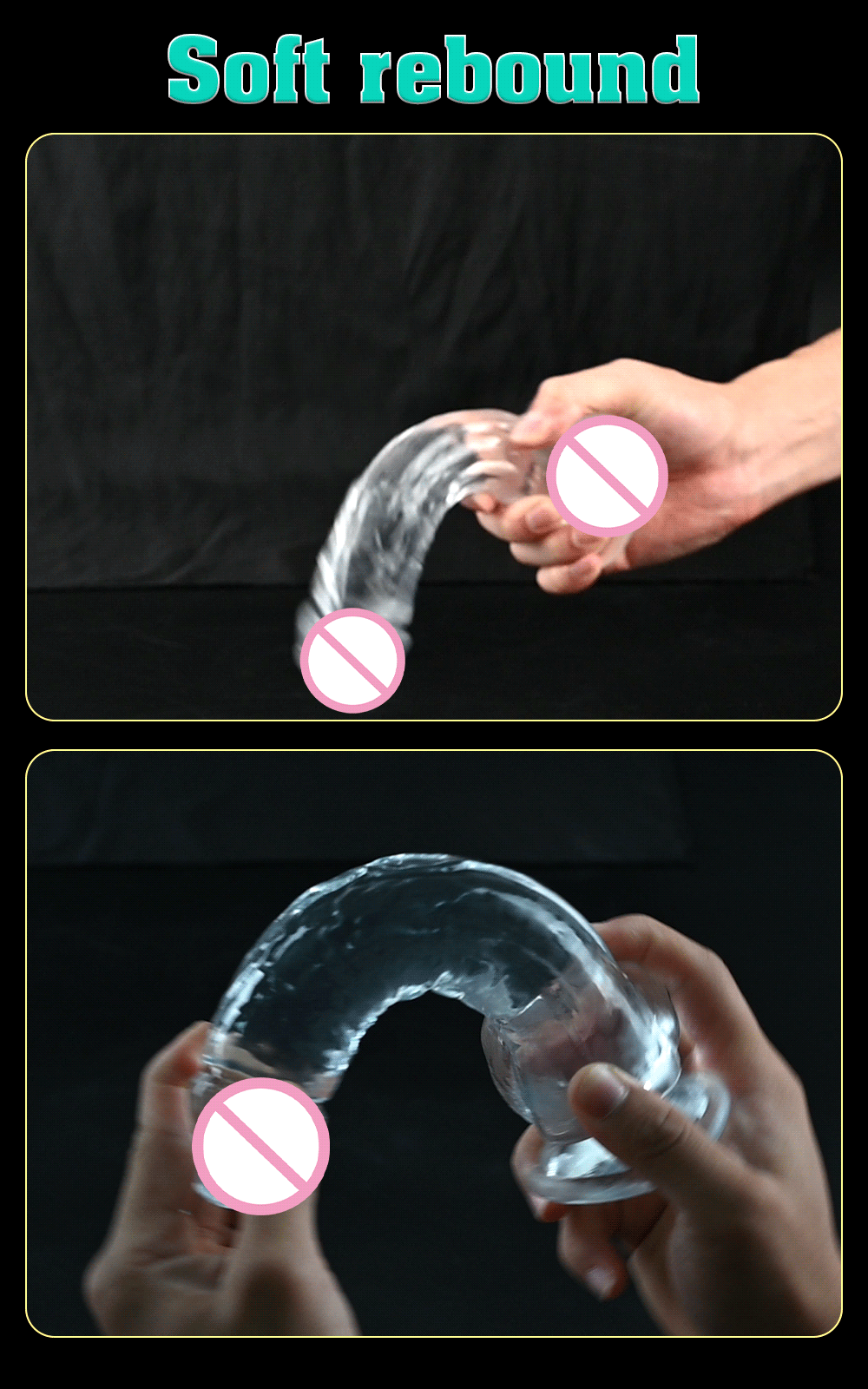 Soft Jelly Dildo Different Sizes Transparent Realistic Fake Dick Penis with Suction Cup G Spot Vagina Massage Sex Toy for Women