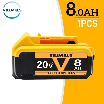 DeWalt 20V Replacement Battery – 8Ah, 10Ah & 12Ah Li-Ion | Compatible with DCB200, DCB205, DCD & DCF Series