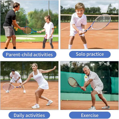 Professional Tennis Training Ball Trainer - Indoor Exercise Self-Study Rebound Ball Primary Tool for Tennis Practice