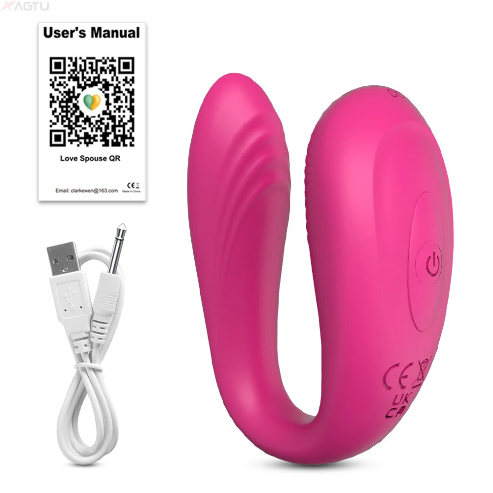 APP Remote Control Vibrator for Women Clitoris Stimulate Female G-Spot Couples Dual Wearable Vibrating Massage Adult Sex Toys