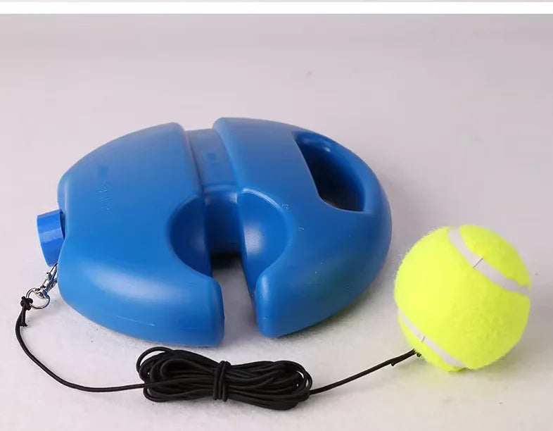 Solo Tennis Trainer Rebound Portable Tennis Equipment for Self-Practice Vibration Dampeners Works for Kids Beginners