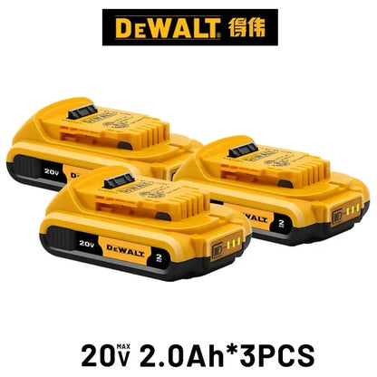 DeWalt 20V Replacement Battery – 2Ah, 5Ah, 6Ah & 9Ah Li-Ion | Compatible with DCB200, DCB205, DCD & DCF Series