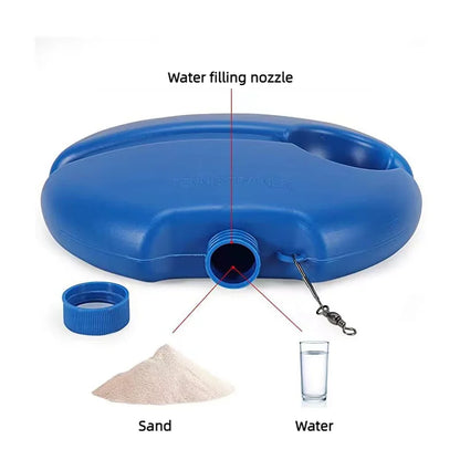 Solo Tennis Trainer Rebound Portable Tennis Equipment for Self-Practice Vibration Dampeners Works for Kids Beginners