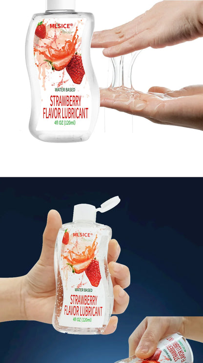 Fruit water-soluble lubricantion Water Based Gel Lubricats Sex intimate For Adults Men Women Gay body Sexy Strawberry fragrance