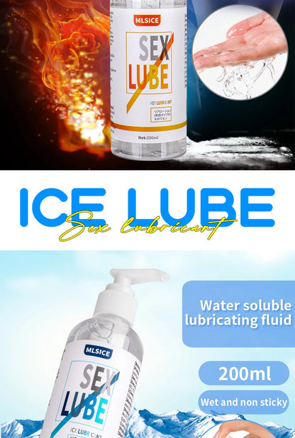 Fruit water-soluble lubricantion Water Based Gel Lubricats Sex intimate For Adults Men Women Gay body Sexy Strawberry fragrance