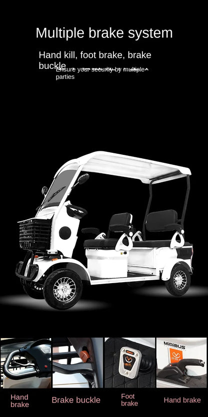 Small buses, electric scooters for the elderly, four-wheel pick-up and drop-off, children, electric vehicles for the disabled, s