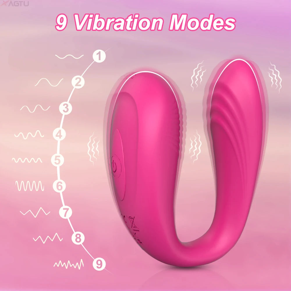 APP Remote Control Vibrator for Women Clitoris Stimulate Female G-Spot Couples Dual Wearable Vibrating Massage Adult Sex Toys