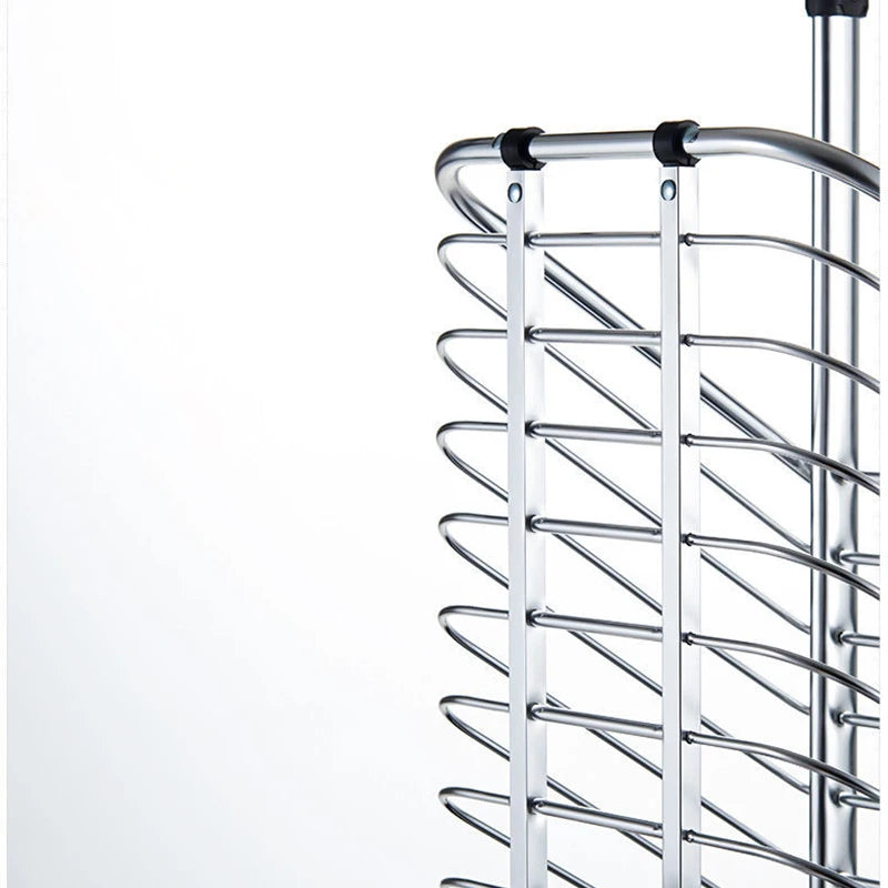 Grocery Cart Folding Portable Shopping Aluminum Alloy Lightweight Step Climbing