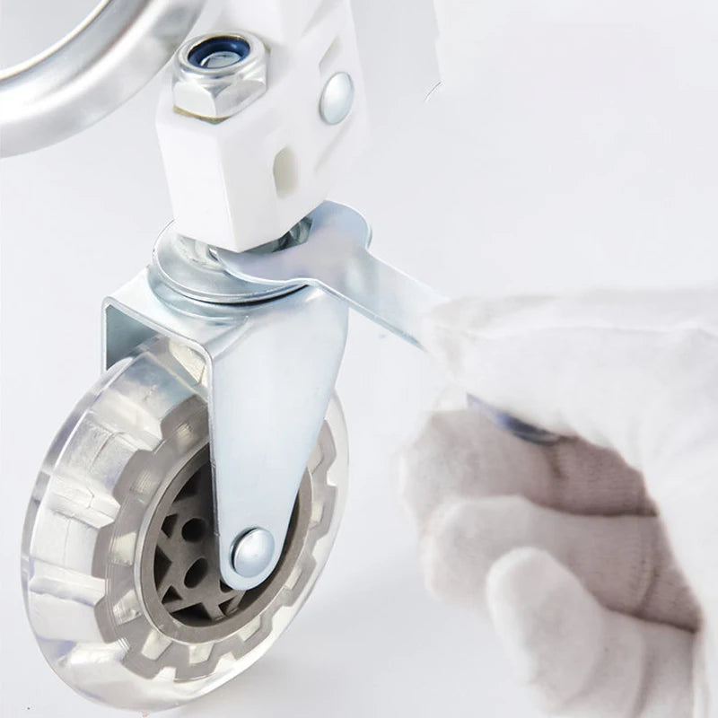 Grocery Cart Folding Portable Shopping Aluminum Alloy Lightweight Step Climbing