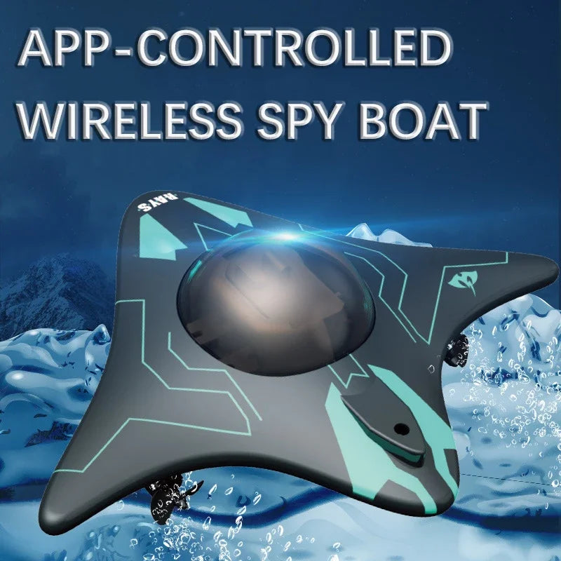 Boat Submarine with Camera Underwater 6CH Remote Control Wifi FPV Remote Control