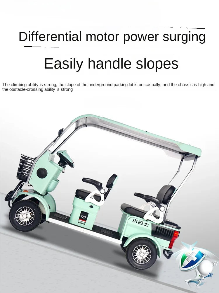 Small buses, electric scooters for the elderly, four-wheel pick-up and drop-off, children, electric vehicles for the disabled, s