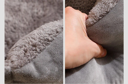 Winter Warm Cat Kennel Dog Kennel Pad Square Kennel Small and Medium-sized Dog Teddy Corgi Sofa Bed All-weather Pet Kennel