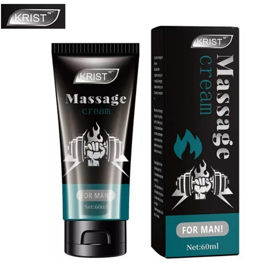 Men's Massage Cream for Intimate Experience Interactive Relaxation Fast Absorption Non-Greasy Promotes Bonding And Comfort