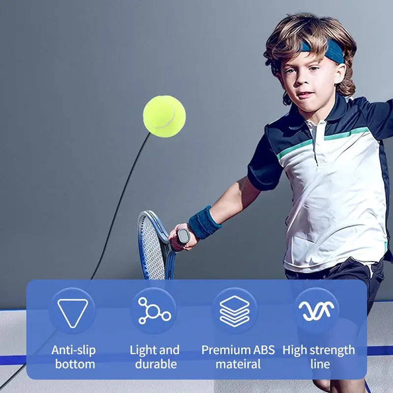 Professional Tennis Training Ball Trainer - Indoor Exercise Self-Study Rebound Ball Primary Tool for Tennis Practice
