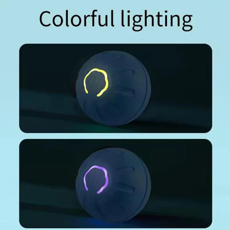Smart Dog Toys Ball Interactive Pet Toy Moving Ball USB Automatic Moving Bouncing for Puppy Birthday Gift Cat Product