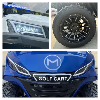 Hot Sale CE approve Independent Suspension LED Lights Off Road Buggy 2 4 6 Seater Electric Golf Cart