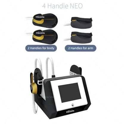 2 in 1 MECAVIE Muscle Builder Slimming Trainer Features 6500W Body Contouring Buttock Lifting Fitness Equipment