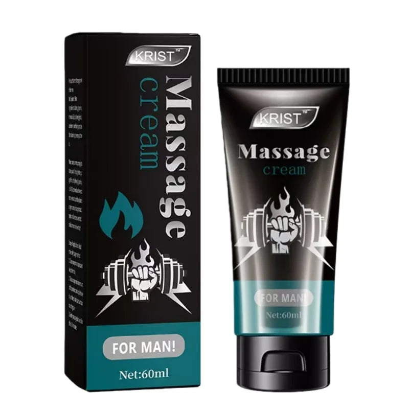 Men's Massage Cream for Intimate Experience Interactive Relaxation Fast Absorption Non-Greasy Promotes Bonding And Comfort