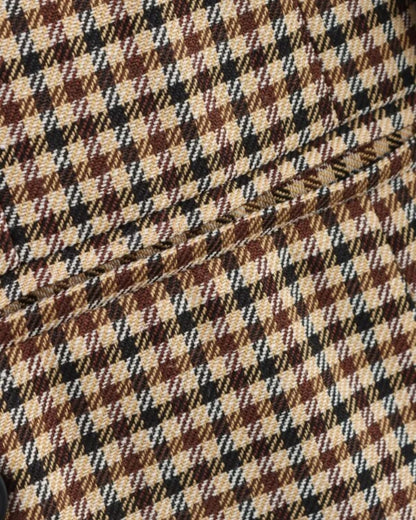 Women's Plaid Blazer Spring Casual Double Breasted Suit Jacket Office Work Daily Outwear Two Colors