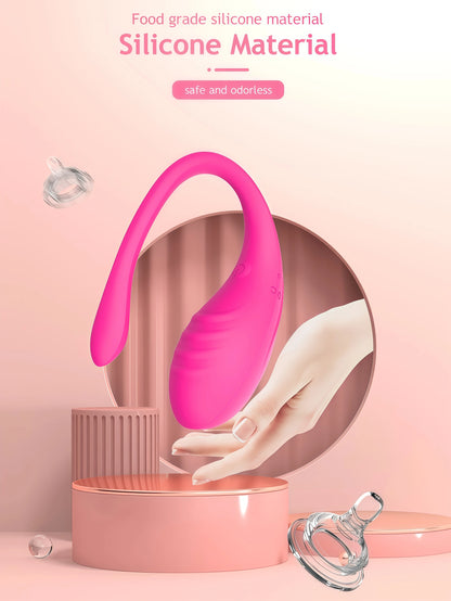 APP Controlled Vaginal Vibrators G Spot 9 Speed Anal Vibrating Egg Massager Wearable Stimulator Adult Sex Toys for Women Couples