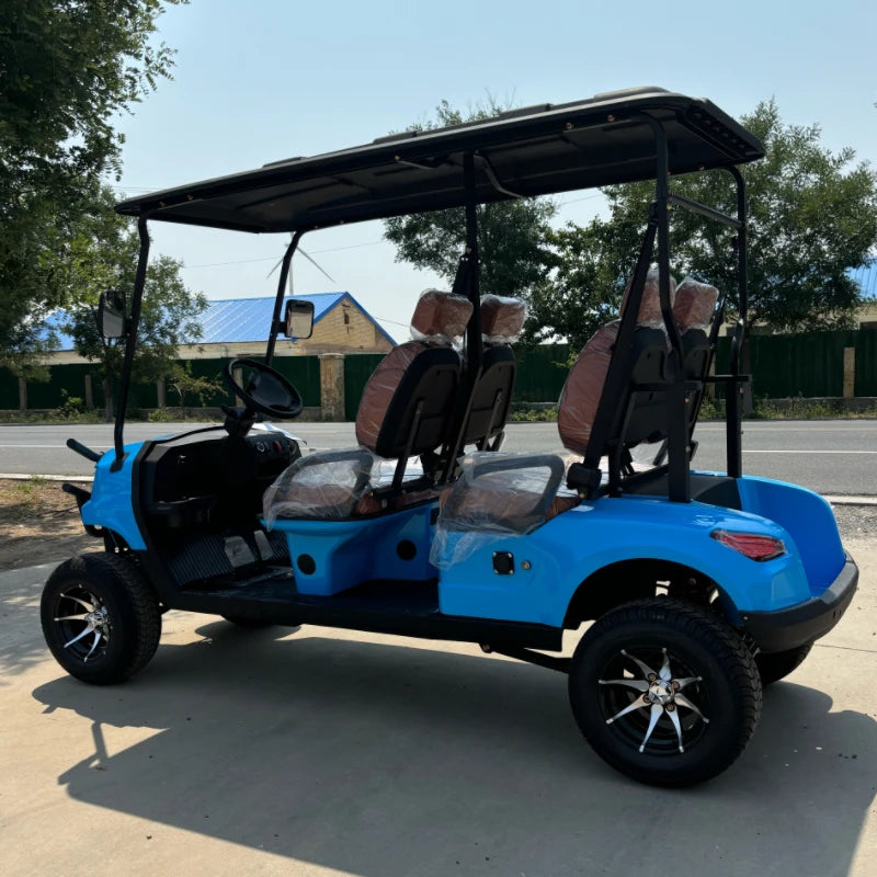 Hot Sale CE approve Independent Suspension LED Lights Off Road Buggy 2 4 6 Seater Electric Golf Cart