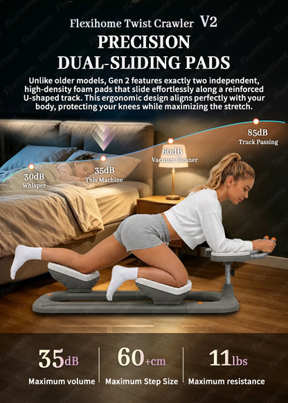 Waist Twisting Machine Core Trainer for Home Workout, Abdominal Exercise Equipment for Belly Fat Burning & Body Shaping