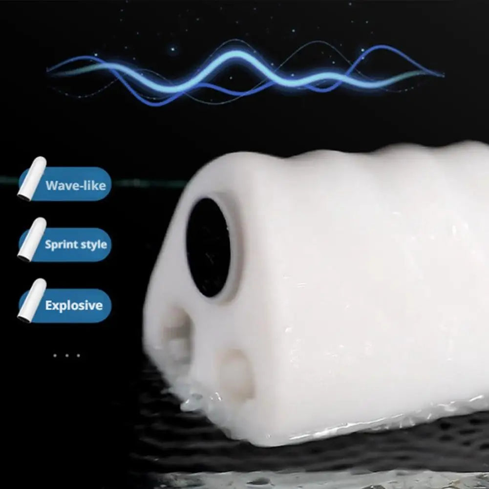 Male Piston Movement Training Device, Three Channel Strong Vibration Intimate Exercise Tool For Adult Wellness Gear