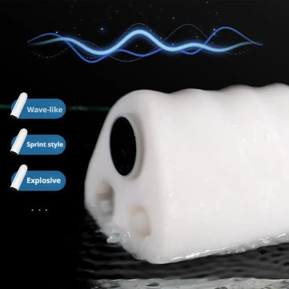 Male Piston Movement Training Device, Three Channel Strong Vibration Intimate Exercise Tool For Adult Wellness Gear