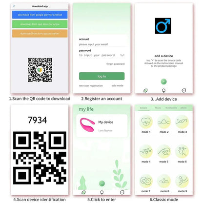 APP Controlled Vaginal Vibrators G Spot 9 Speed Anal Vibrating Egg Massager Wearable Stimulator Adult Sex Toys for Women Couples