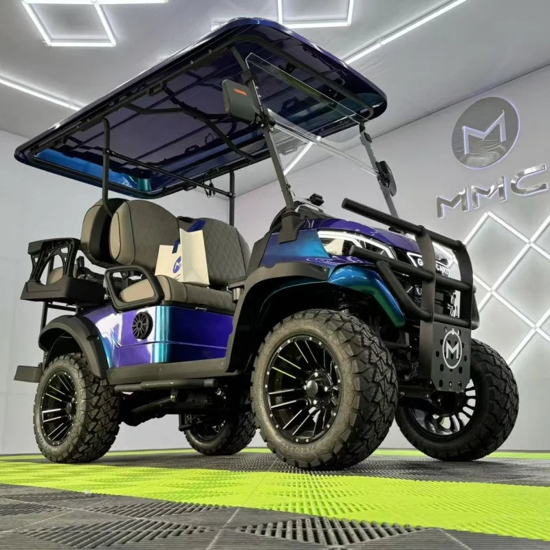 Hot Sale CE approve Independent Suspension LED Lights Off Road Buggy 2 4 6 Seater Electric Golf Cart