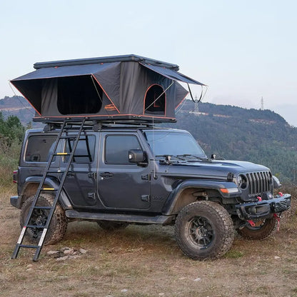 2-Person Winter Insulated Hard Shell Rooftop Tent for Camping, Trucks, Vans, and SUVs