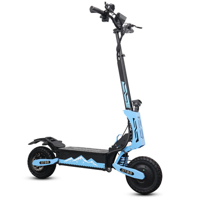 Electric Scooter Dual Motor 5600W Adult, Top Speed 46MPH,60V27AH, 11-inch Off-Road Tires Sport Folding eScooter