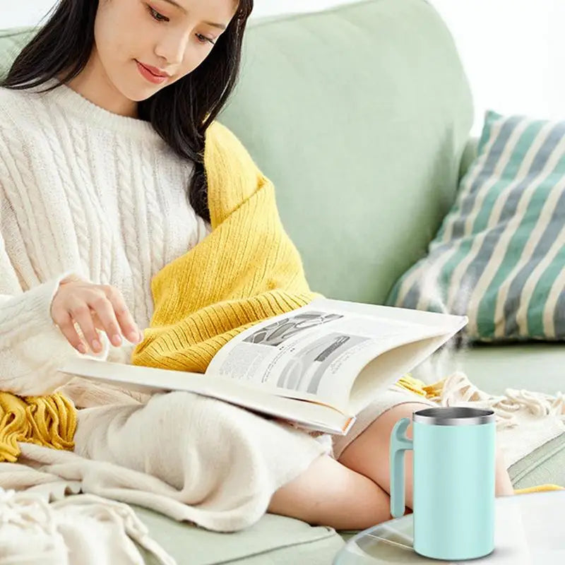 Self Stirring Coffee Mug – Electric Auto Mixing Cup