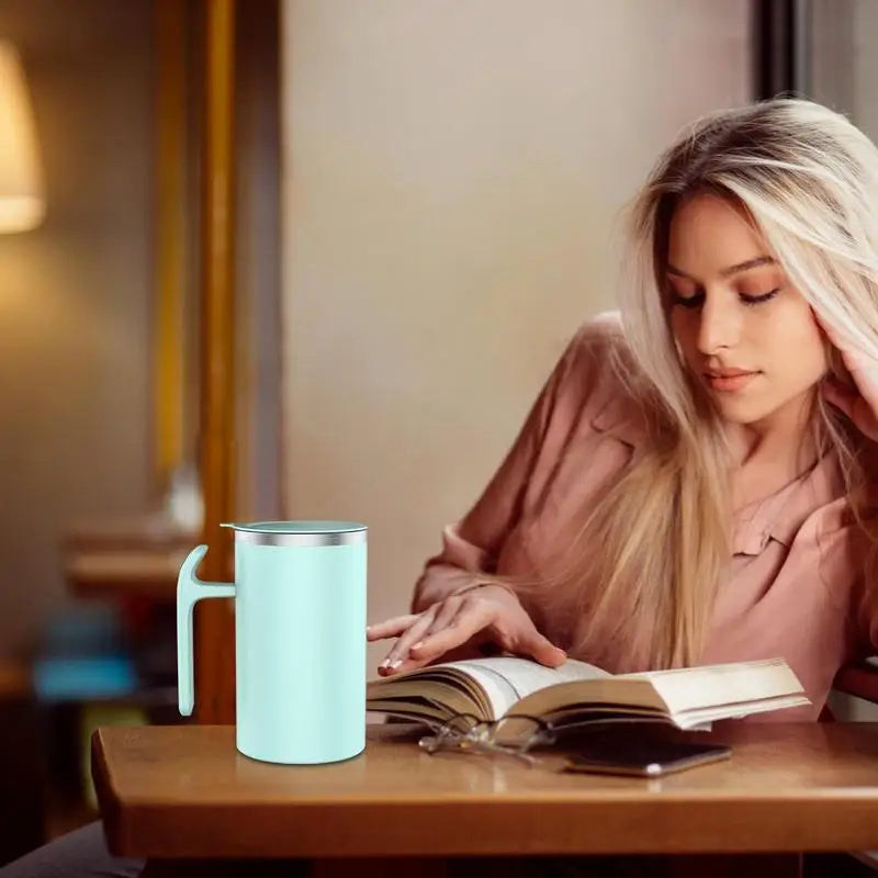 Self Stirring Coffee Mug – Electric Auto Mixing Cup