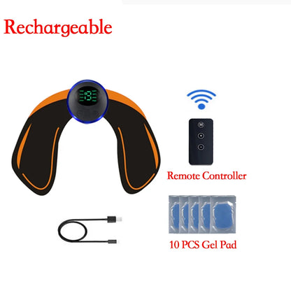 Remote Controller EMS Muscle Stimulator Smart Electric Fitness Abdominal Training Weight Loss Stickers Body Slimming Massager