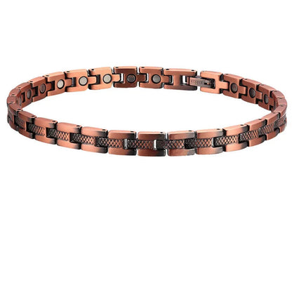 Magnetic Copper Anklets Ankle Braclelet for Women with Therapy 3500 Gauss Magnet