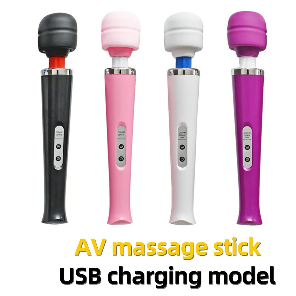 Adult Sex Toys AV Vibrator Powerfull Magic Wand G-spot Stimulation Massager Clit Vibrators Sex Toys for Women Masturbation
