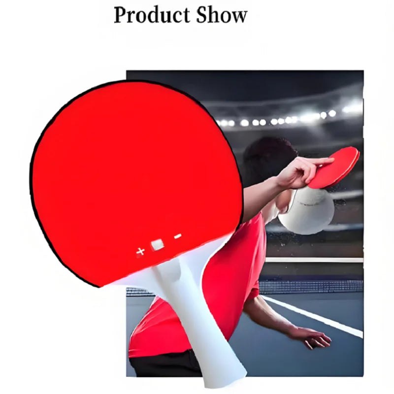 Table Tennis Solo Swing & Power Training Racket-Reverse Spin Explosive Force Trainer