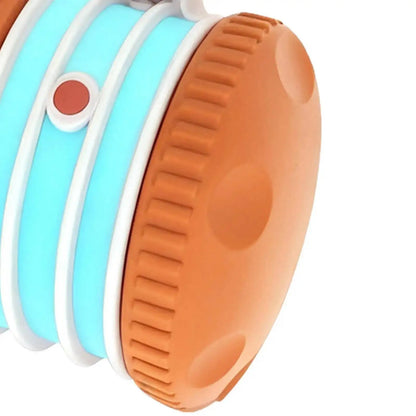 Interactive Dog Toys Smart Rolling Ball With Rope Motion Activated Automatic Moving Squeaky Dog Training Puppy Chew Toy Balls
