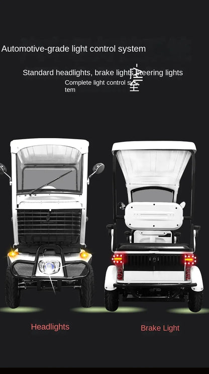 Small buses, electric scooters for the elderly, four-wheel pick-up and drop-off, children, electric vehicles for the disabled, s